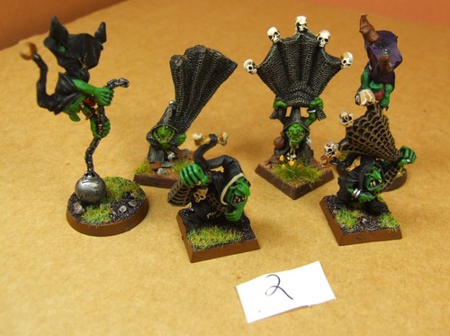 Warhammer goblins netters x4 - warhammer,