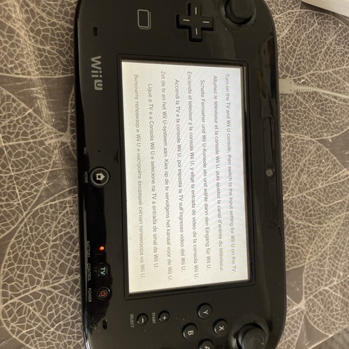 Wii 32gb black - u, console