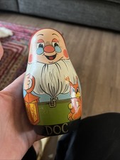 Snow White 7 Dwarves Nesting Dolls All 7 Different