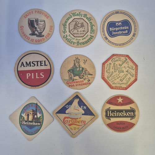 Vintage beer mats - mats, coasters