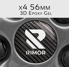 RIMOR caravan and motorhome stickers, wheel stickers, epoxy 56mm, 3D gel x4
