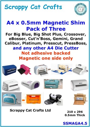 Magnetic mat pack for - 3,