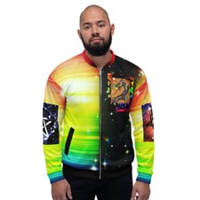 Unisex Bomber Jacket gay pagan