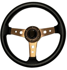 BLACK COPPER C2 SPORTS STEERING WHEEL 335mm 6x70mm for SUZUKI