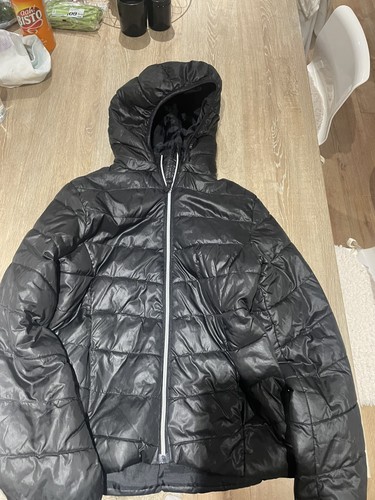 Black girls hooded kids - black,