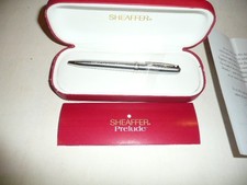 Sheaffer Prelude ball point pen, box & paperwork unused. Tesco Millennium gift.