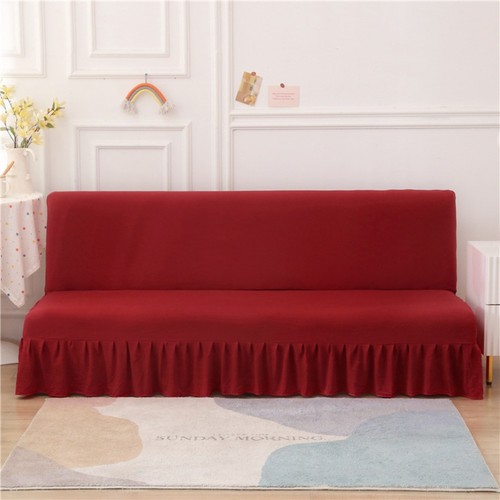 Elastic armless sofa bed cover - elastic,