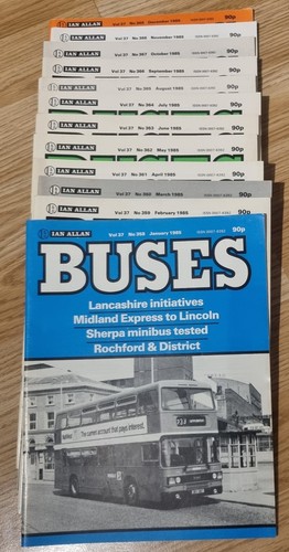 Buses illustrated magazines - illustrated,