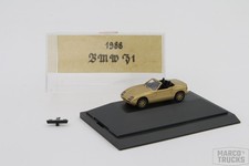 Herpa BMW Z1 1988 gold in