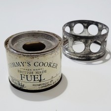 TOMMY COOKER STOVE AND GRILL WW2 BRITISH ARMY KIT WWII, MILITARY POSTWAR 