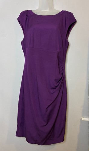 Coast purple ruched midi dress - coast,