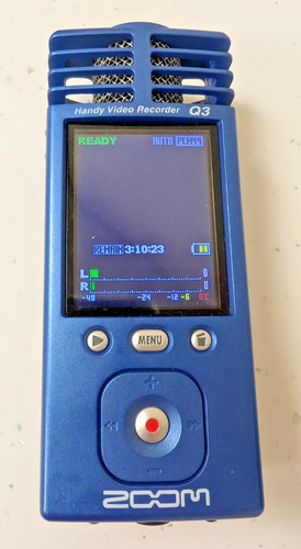 Zoom handy video - q3, audio