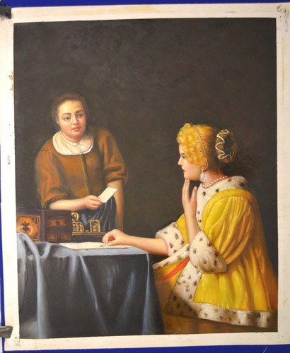 Hand painted oil painting - hand, on