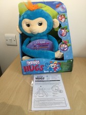 FINGERLINGS HUGS BORIS HUGGABLE INTERACTIVE  MONKEY BOX & INSTRUCTIONS FAULTY