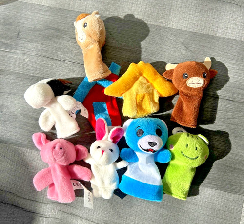 Bundle soft finger puppets - bundle,