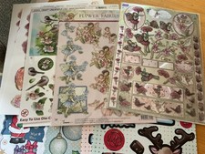 DIE CUT DECOUPAGE SHEETS FOR