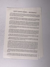 Buffy Sainte-Marie Biography