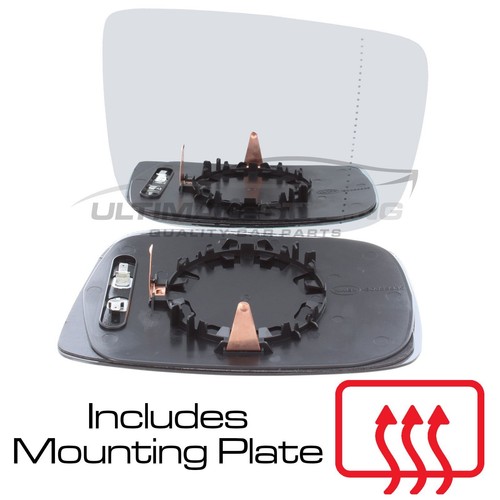 Wing door mirror glass - mirror, volvo