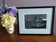 Black Dog Greyhound Lurcher