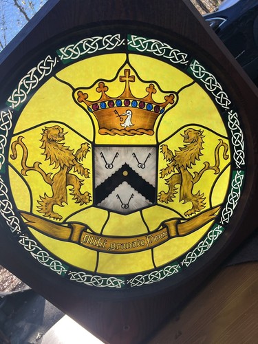 Rare vintage stained glass
