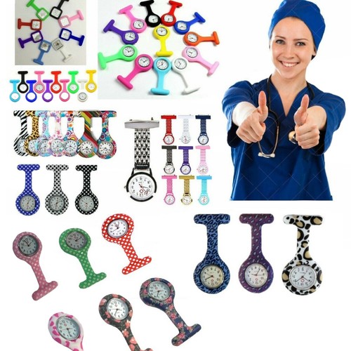 Silicone nurse fob watch - fob,