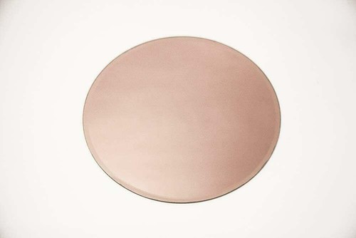Rose gold glass mirror display - glass,