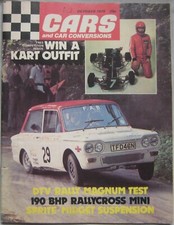 Cars and Car Conversions magazine October 1975