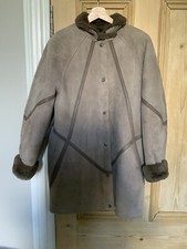 USED , IN CLEAN & EXCELLENT CONDITION, ANTARTEX SHEEPSKIN BROWN LINED UK SIZE 12