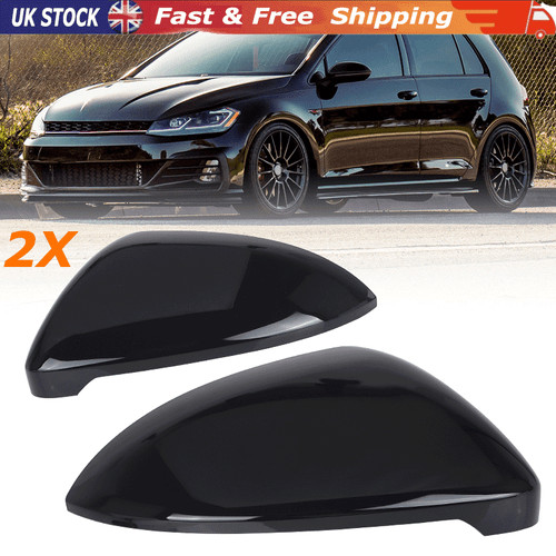 Pair gloss black wing - pair,