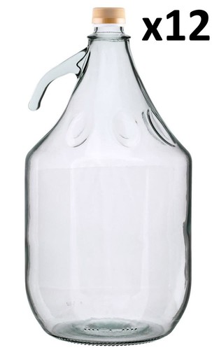 Glass demijohn screw cap - demijohn,