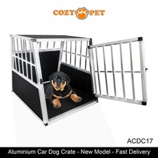 Car Dog Cage Aluminium Cozy