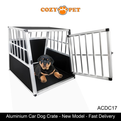 Car dog cage aluminium - aluminium, cozy
