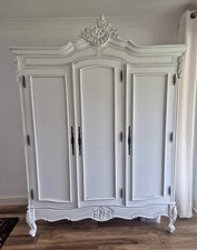 Louis XV Triple Armoire- Solid