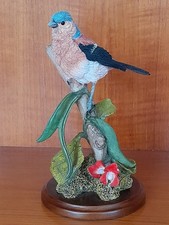 Country Artists Chaffinch With Beans Mounted Figurine 01079