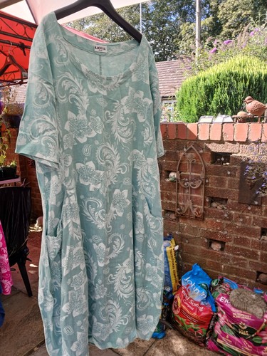 Lacosa lagenlook linen dress
