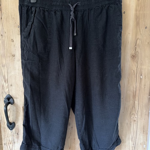 Cropped black trousers - , 20