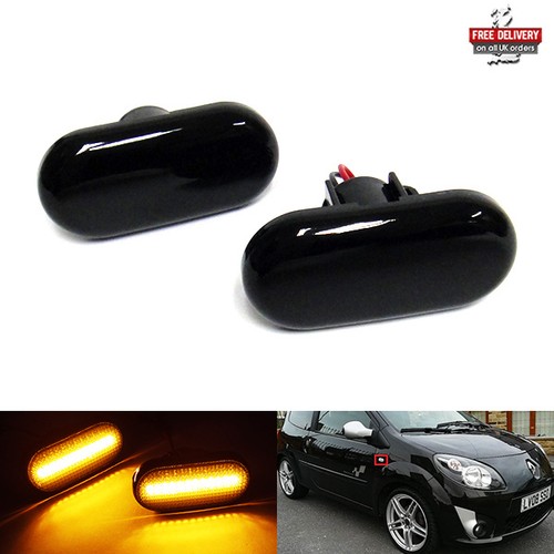 Black side indicator led - black,