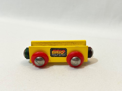 Vintage brio yellow - brio, wagon