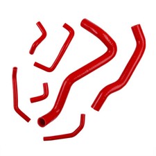 Red for 2006-10 Honda Civic Type R FN2 Silicone Intercooler Turbo Radiator Hose 