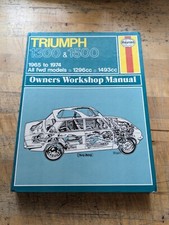 Triumph 1300, 1300TC, & 1500 (1965-1974) Haynes Workshop Manual