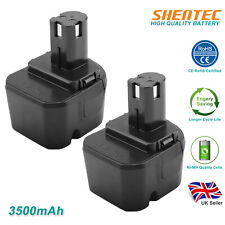 2Pcs 12V 3.5Ah for Ryobi 1400143 1400652 1400670 BPP1217 BPT1025 Ni-MH Battery