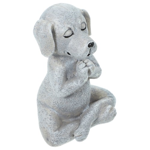 Garden resin dog - garden,