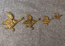 4x Beautiful Vintage Brass