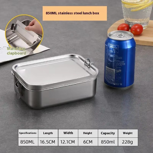 Stainless steel bento box - stainless,