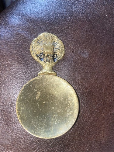 Vintage brass tea caddy spoon - vintage,