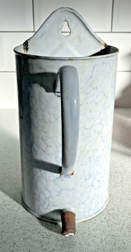 Vintage french white blue - french,