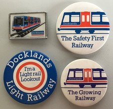 Docklands Light Railway Badges