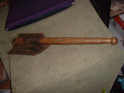 Vintage military entrenching - vintage,