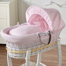 Baby moses basket pink - baby,