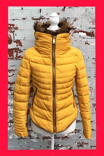 Zara coat puffa style jacket - puffa,